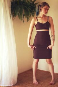 High-Waisted-Skirt