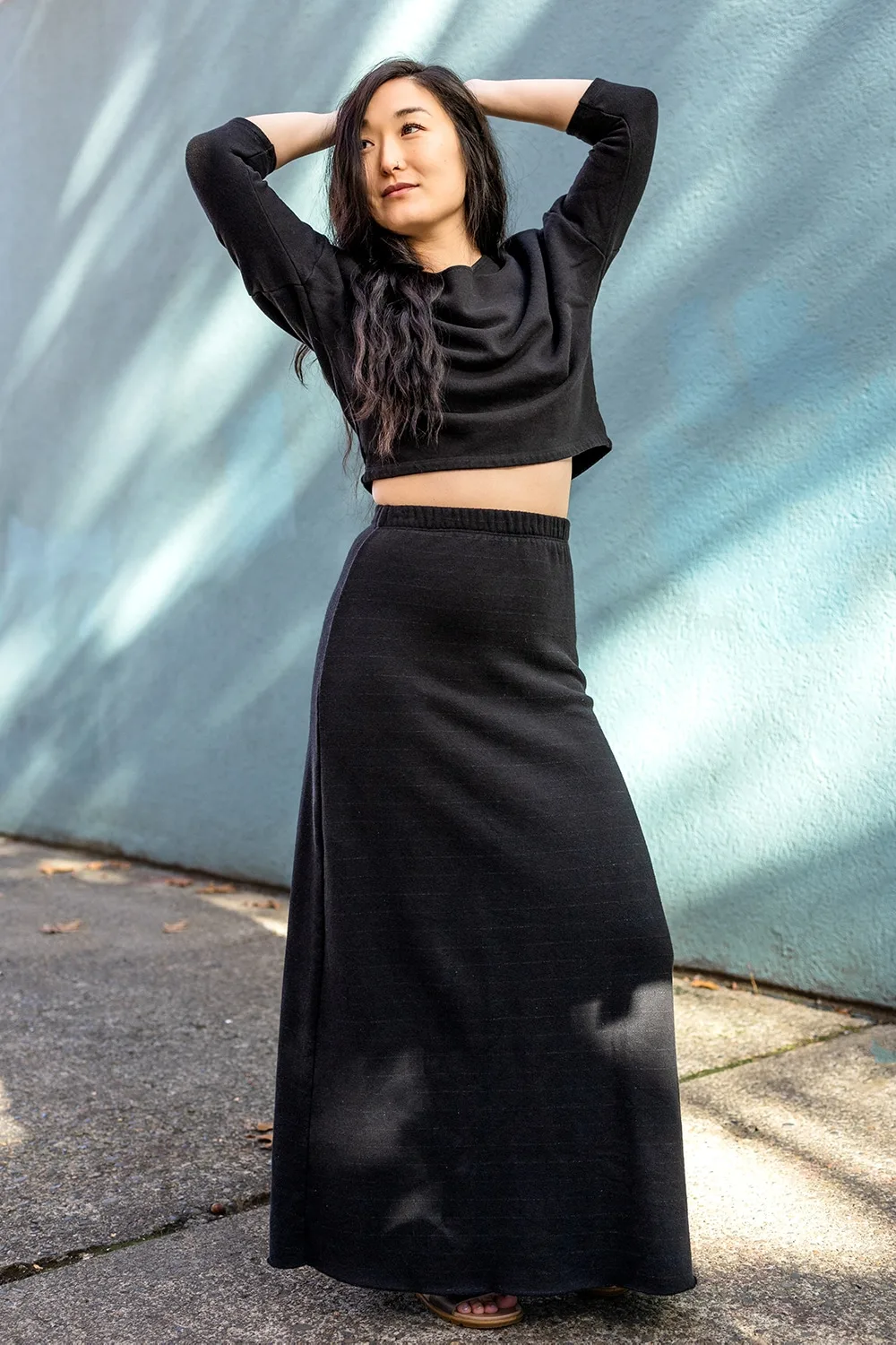 Black flowy skirt review best sale